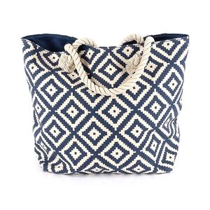summer & rose Navy Diamond
Tote Beach Bag NWOT